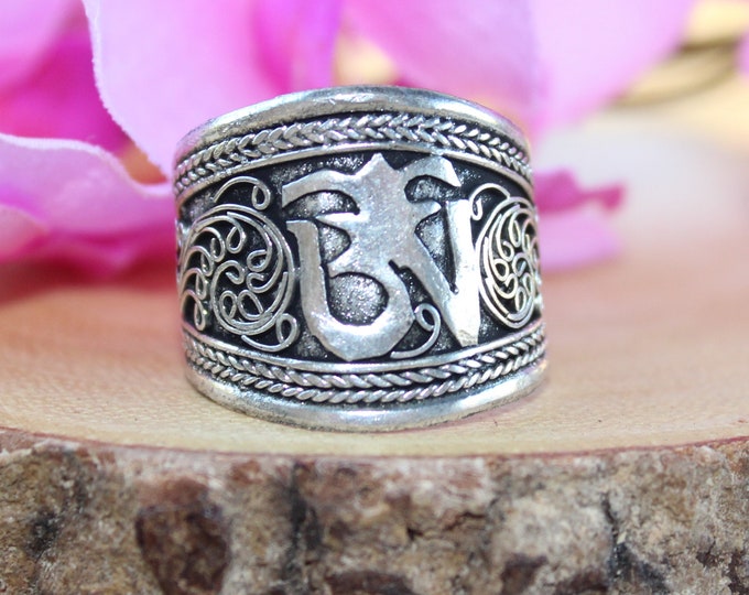 Meditation Adjustable Ring