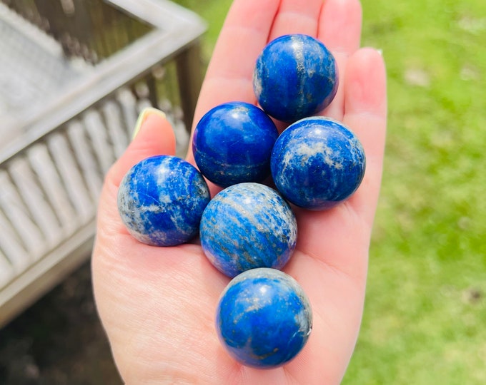 Lapis Lazuli Sphere Grade AAA