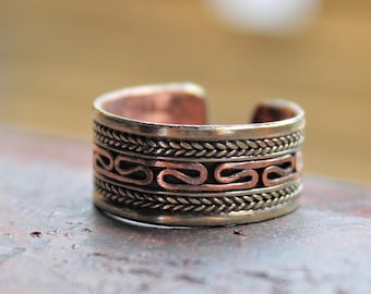Copper Adjustable Ring