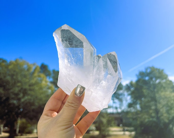 Clear Quartz Crystal Point