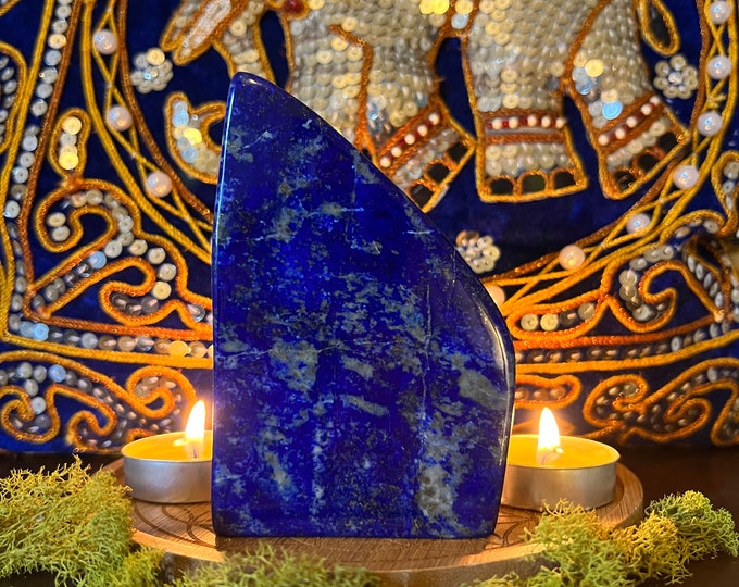 Lapis Lazuli Free form Grade AAA ~ Stone of Wisdom