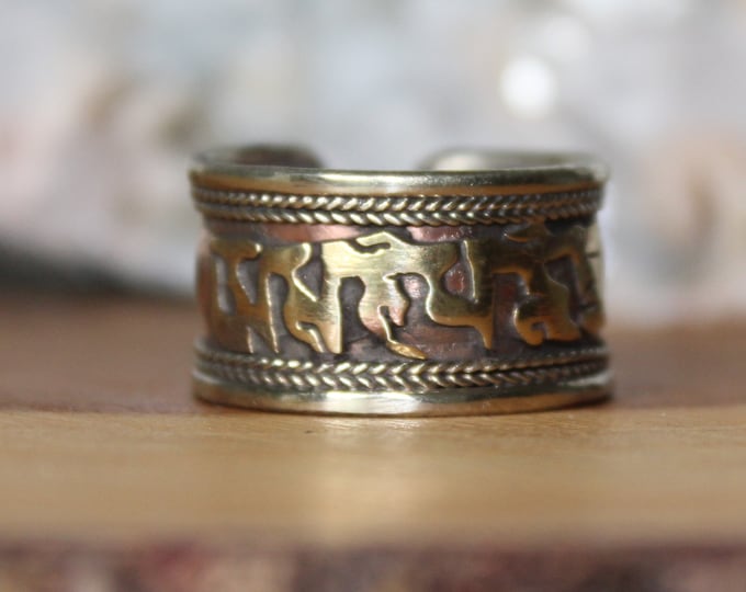 Meditation  Adjustable Ring