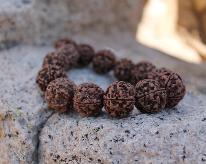 Rudraksha Mala Seed Adjustable bracelet