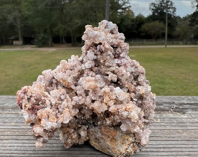 Drusy Quartz on Sphalerite Specimen