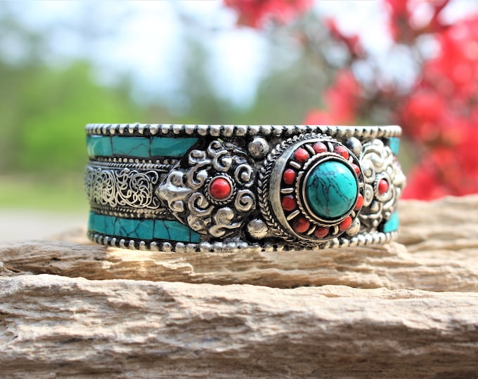 Turquoise  Cuff Bracelet