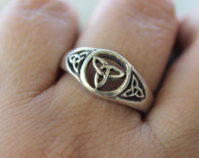 Celtic Knot Sterling Silver Ring