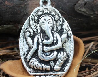 Ganesha Pendant, Yoga Pendant, Meditation pendant , Gift for Her