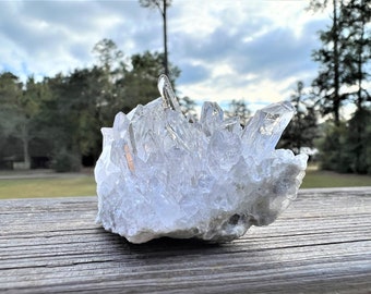 Clear Quartz Crystal Cluster