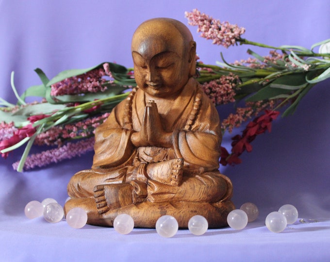 Wooden Hand Carved Buddha