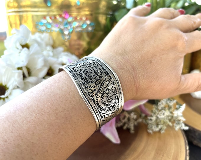Bohemian Filigree Bracelet
