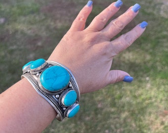 Turquoise Cuff Bracelet