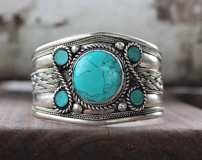 Turquoise Statement Bracelet