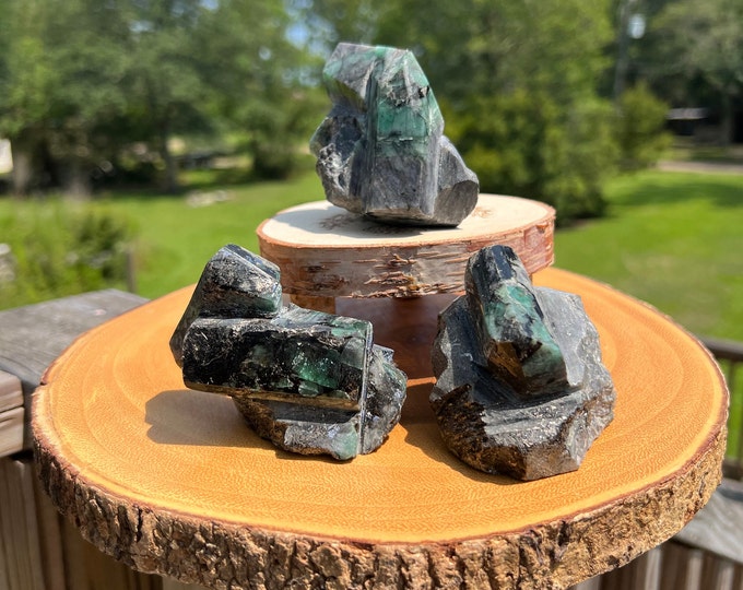 Green Emerald Specimen ~ Stone of WISDOM and LUCK