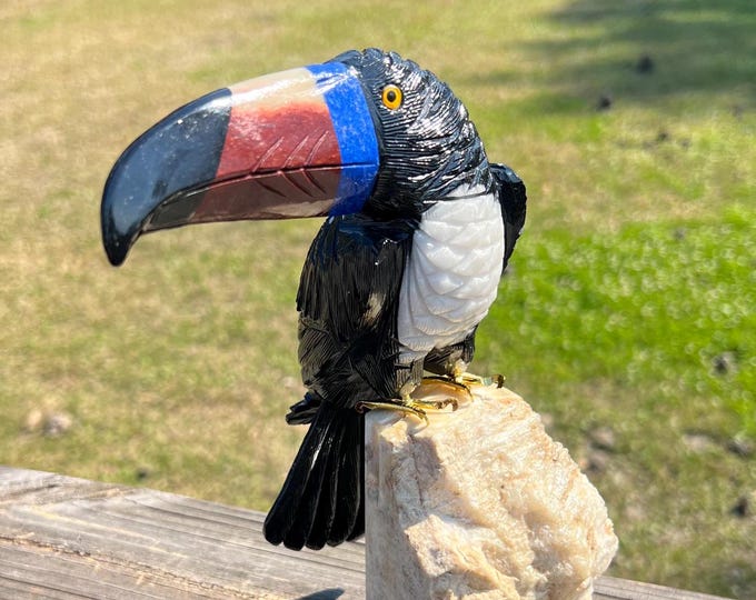 Crystal Tucano Carving
