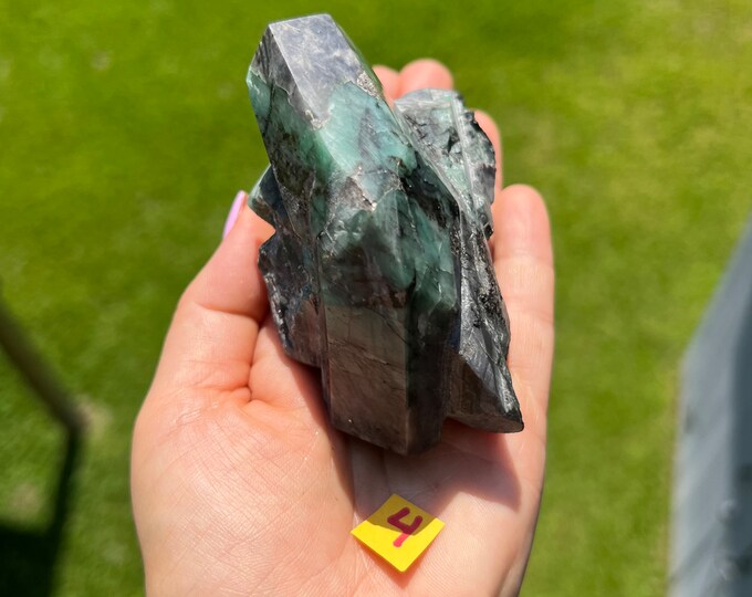 Green Emerald Specimen ~ Stone of WISDOM and LUCK