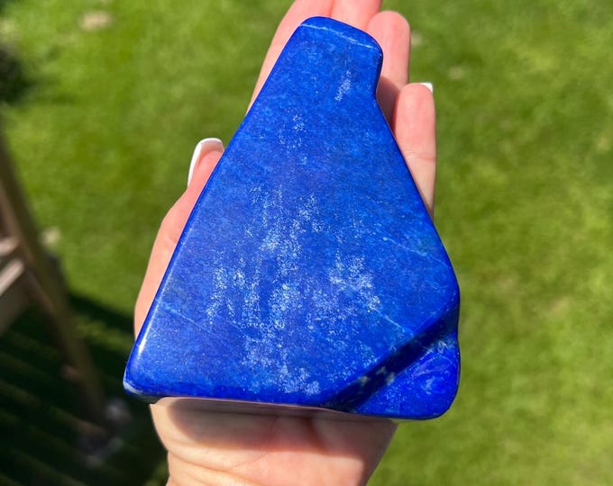 Lapis Lazuli Free form Grade AAA ~ Stone of WISDOM