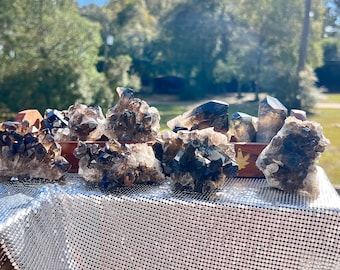 Smokey Quartz Cluster
