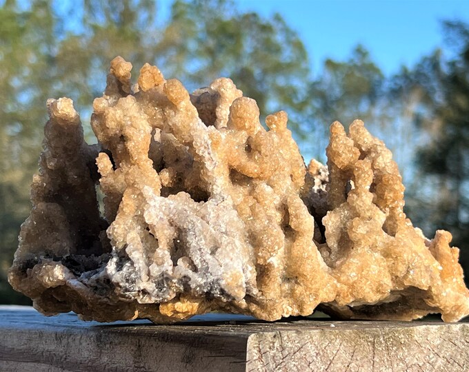 Drusy Quartz on Sphalerite  Specimen