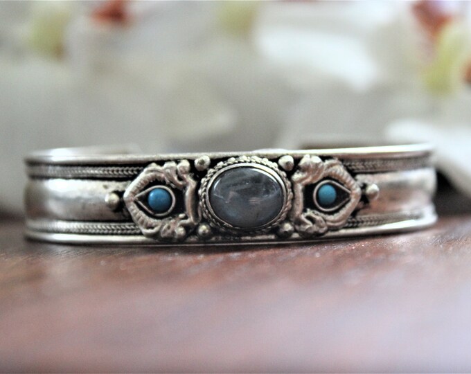 Labradorite Cuff Bracelet