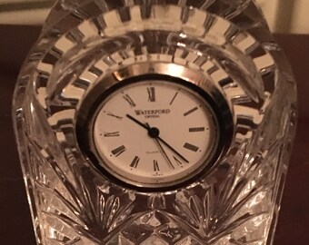 Vintage Waterford Crystal Clock