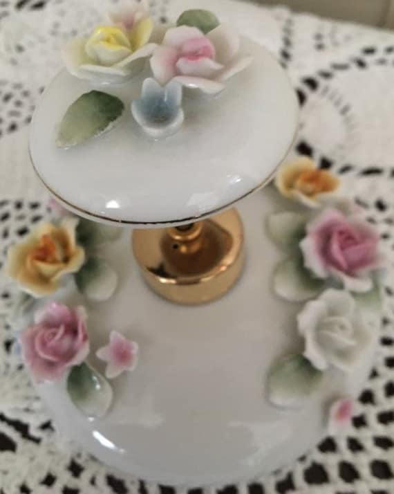 Vintage DEV Perfume Bottle Atomiser Gem