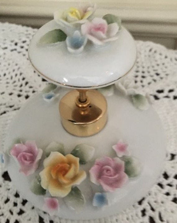 Vintage DEV Perfume Bottle Atomiser Gem