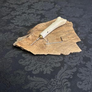 handpoke tool, Sheep bone, real bone