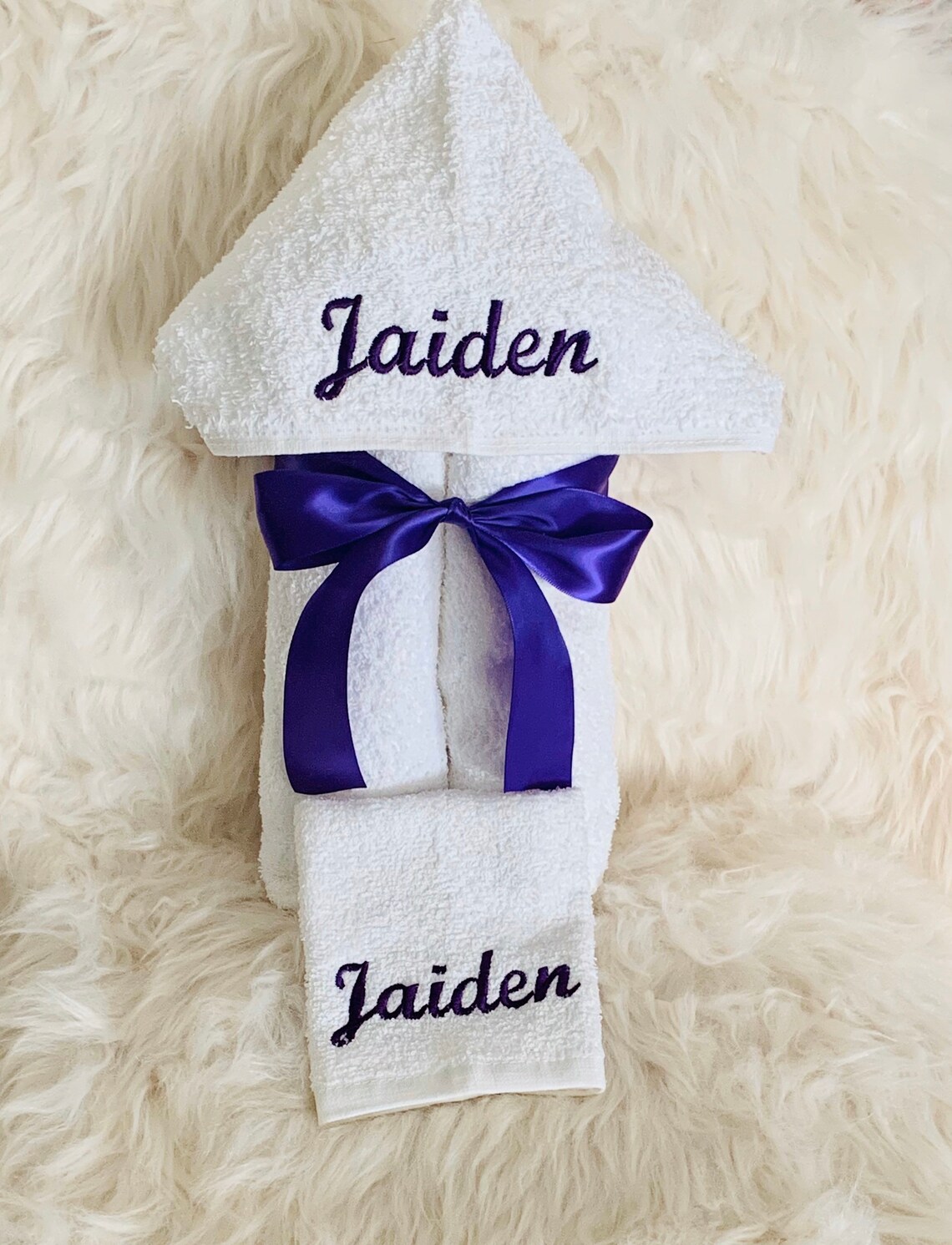 Personalized Tweens Bath Towel Set Etsy