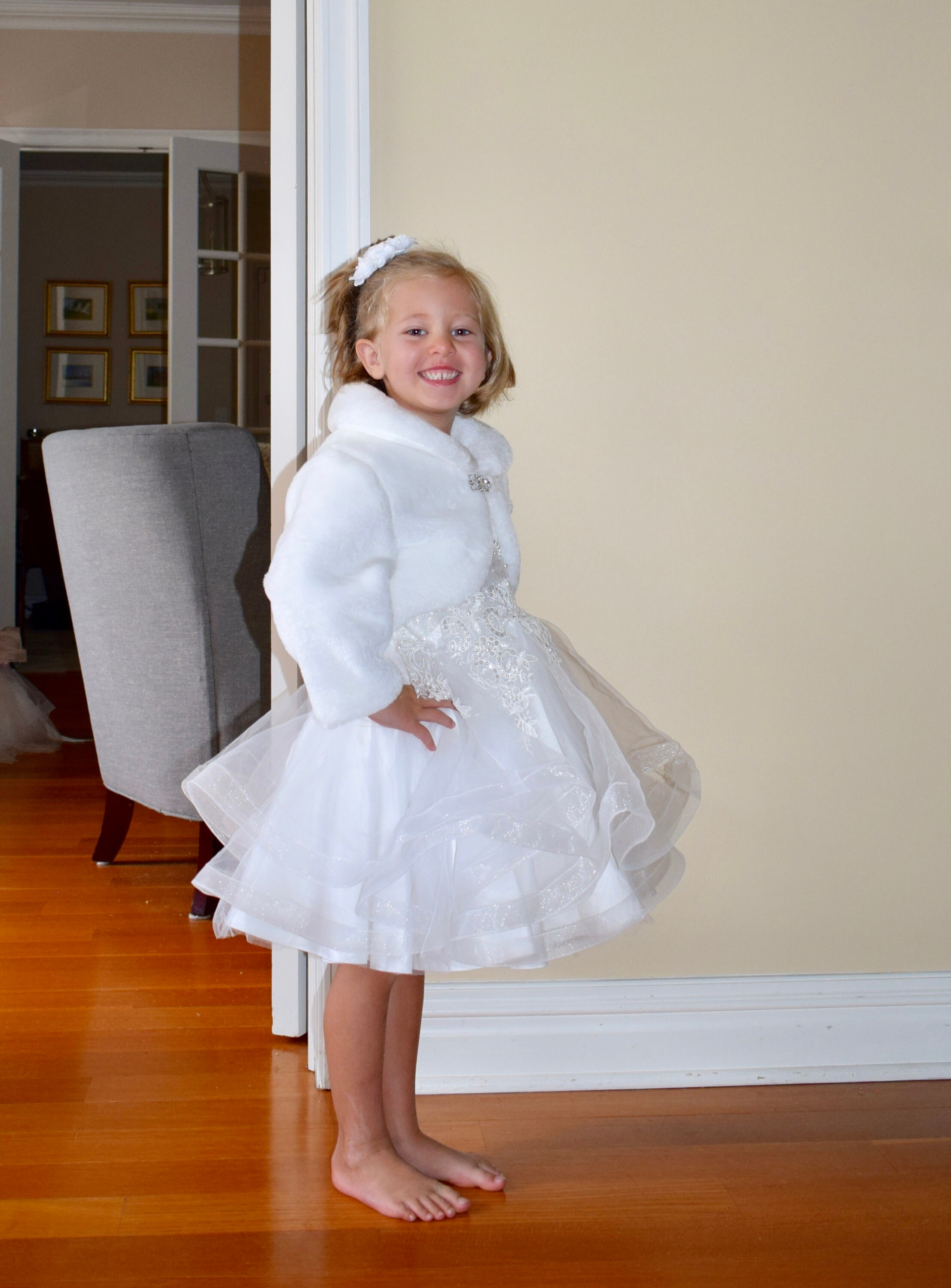 Flower girl jacket winter flower girl jacket flower girl Etsy