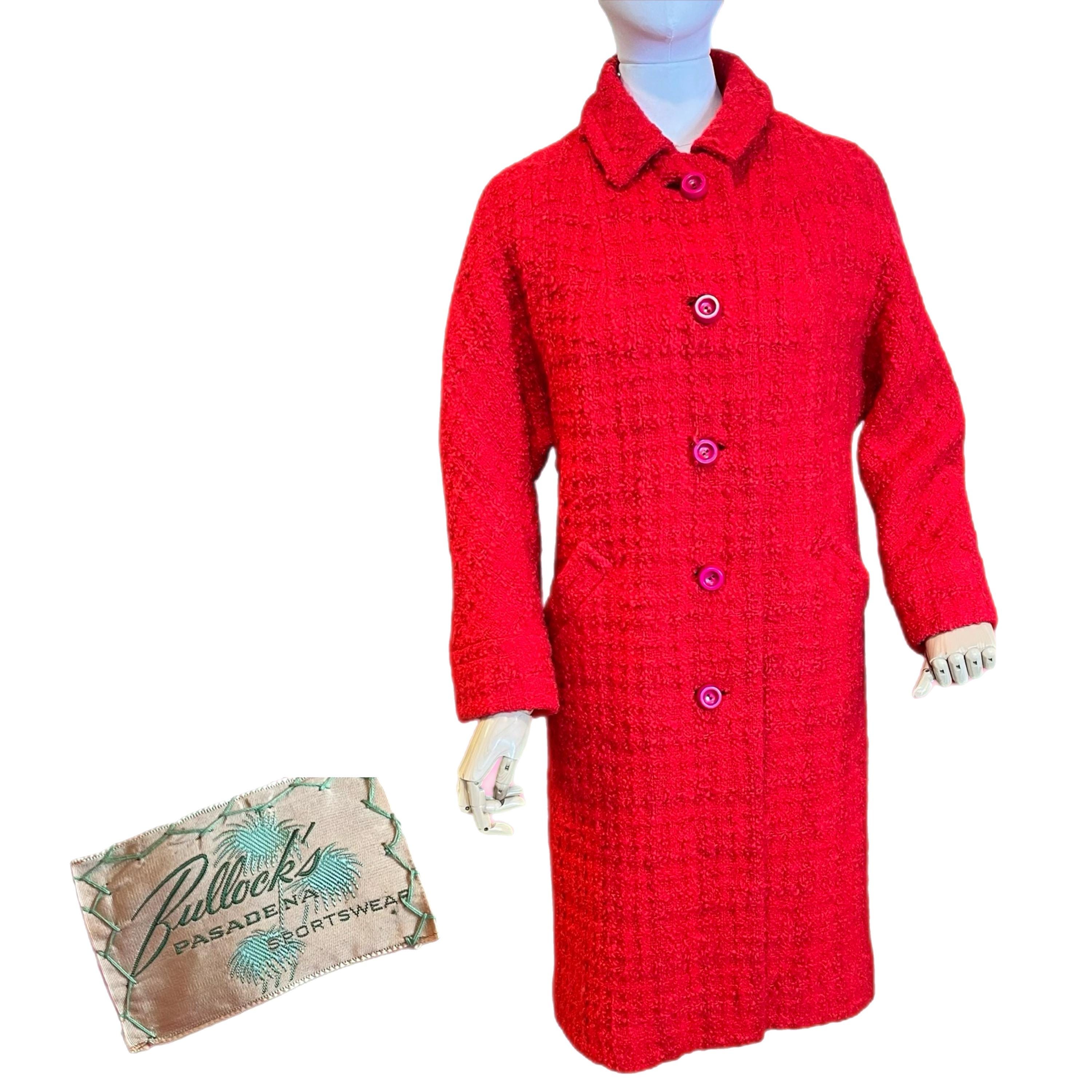 Sharpee BULLOCK’S レディース 古着 ビンテージ 60s 70s チロリアンテープ 民族衣装的ボアコート モンゴルコート レディースBackers \u2013 古着屋Top of the Hillのネット通販サイト