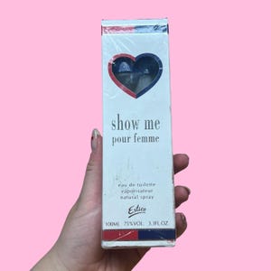 Vintage 1990s Show Me Pour Femme Eau De Toilette Estico Deadstock Perfume