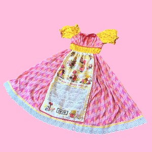 neon milkmaid dress Neon Rose midi milkmaid dress with frill trim