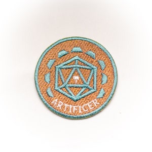 ARTIFICER - Dungeons & Dragons Inspired Scout/Achievement Iron On Patch