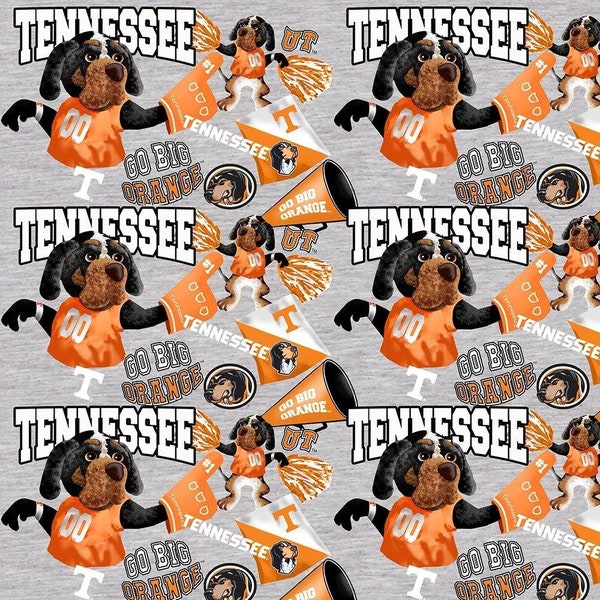 University Of Tennessee Mascot Fabric