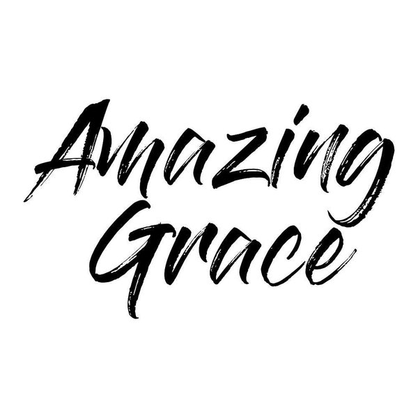 Amazing Grace Fabric Panel