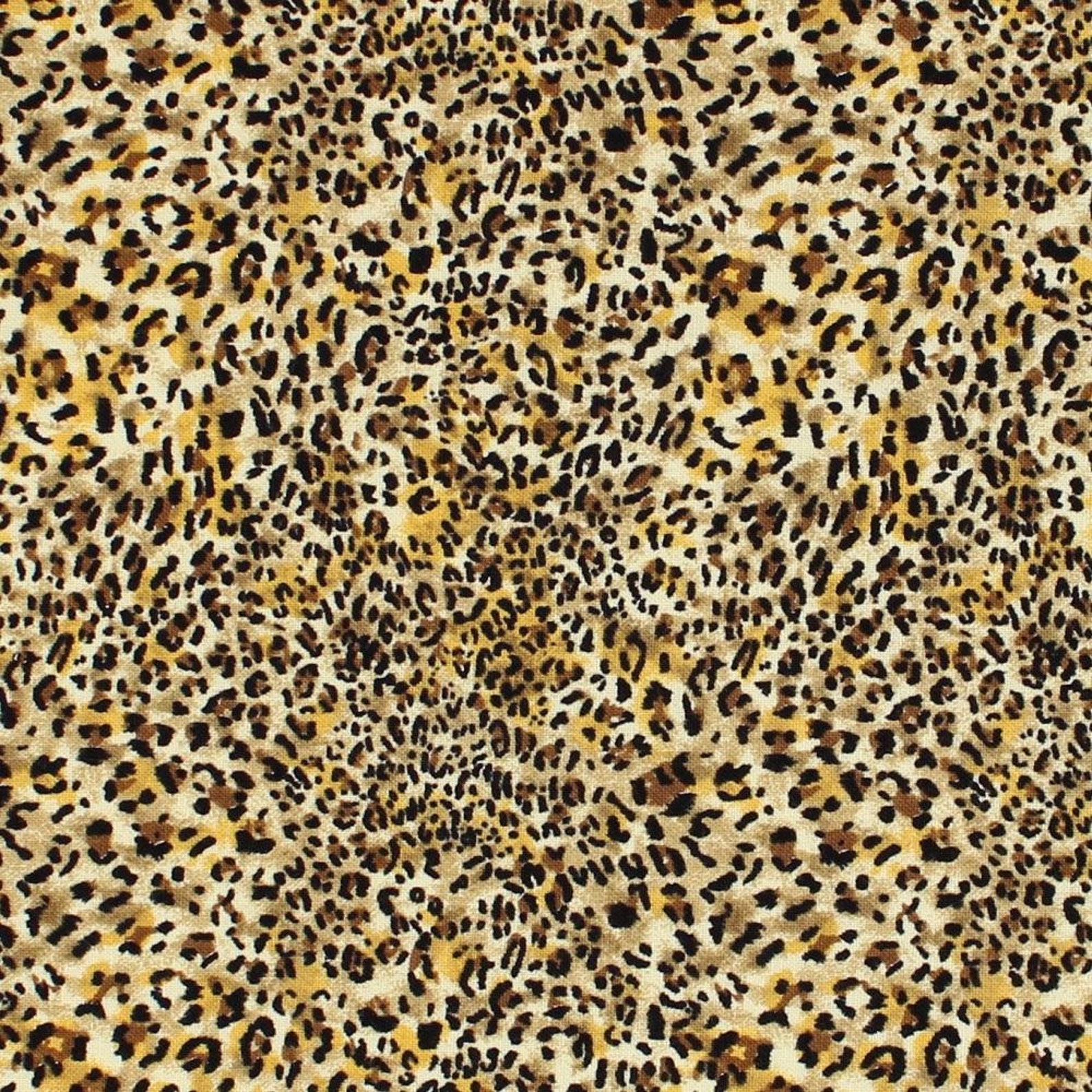 Mini Leopard Skin Fabric - Etsy