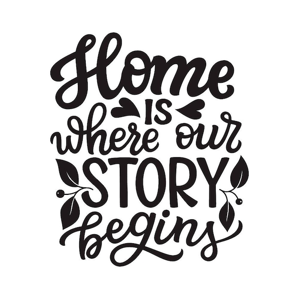 The Story Begins - Etsy