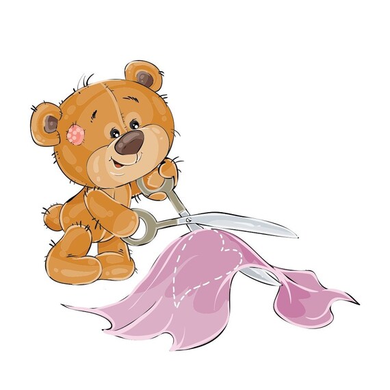 teddy cutting pattern