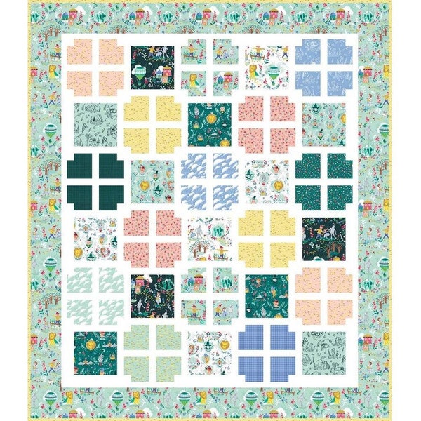 Primrose Cottage Quilts Window Pane Quilt Pattern