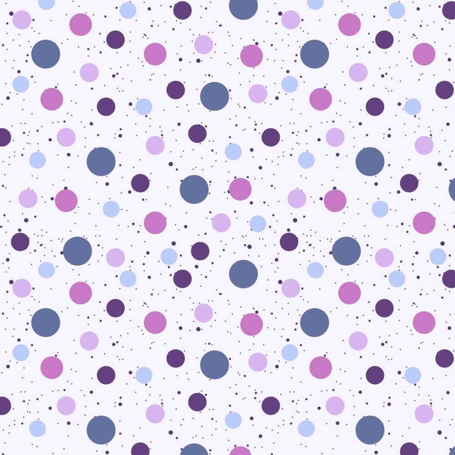 Geometric Polka Dots Fabric Purple - Etsy