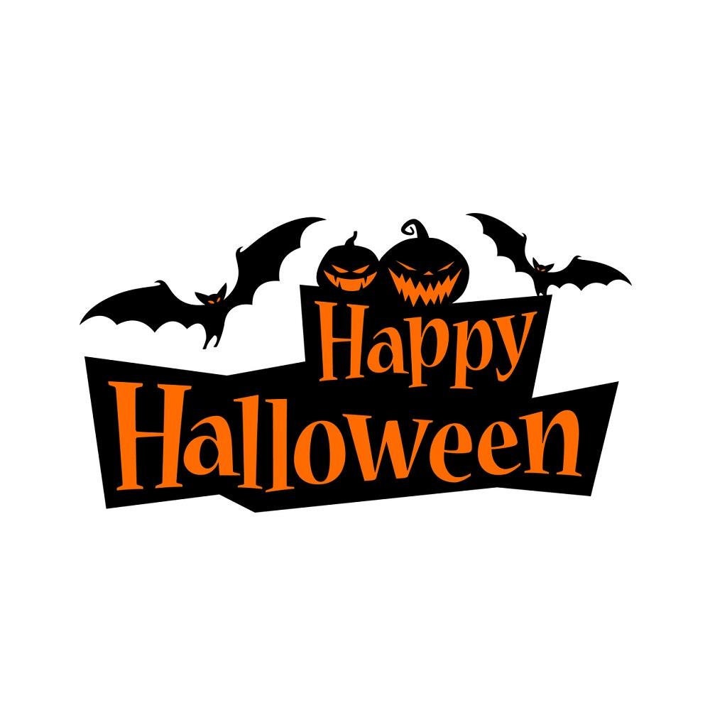 Spooky Happy Halloween Fabric Panel - Etsy