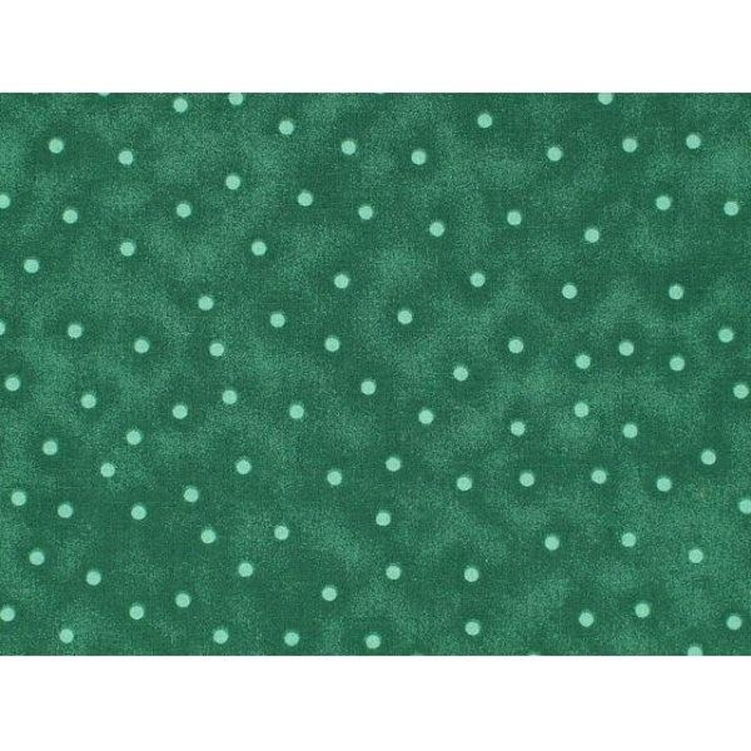 108 Blender Dot Quilt Backing Green Etsy