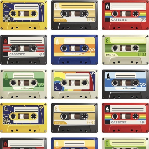 Cassette Tape Fabric