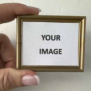 CUSTOM DOLLHOUSE Picture, Your Own Personal Image,  ***IMPORTANT: Scroll down to learn how to send your photo.