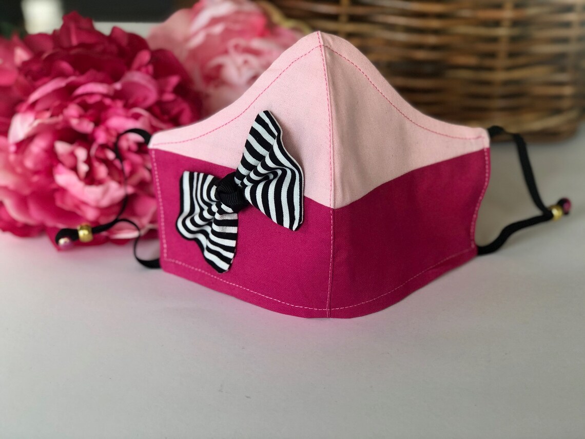 WASHABLE FACE MASK Kate Spade Mask Kate Spade Face Mask Etsy