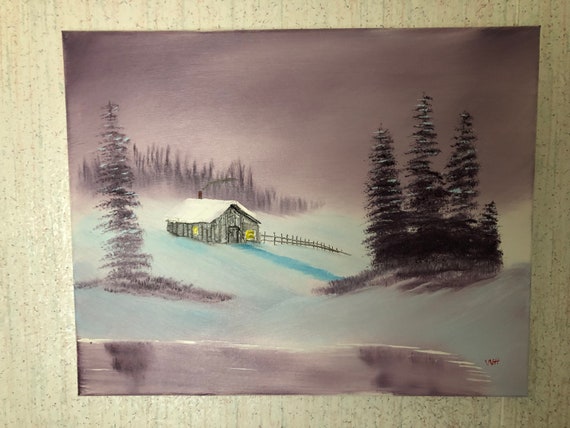 Purple Mountains Wall Art Bob Ross Alaska Décor Oil - Ross Home Decor Wall Art Purple Mountains Wall Art Bob Ross Alaska Décor Oil - Ross Home Decor Wall Art
