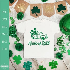 Un montón de suerte SVG, St. Patrick's Day Camisa svg, svg For Cricut, svg para camiseta, Valentine Shirt svg, Cut File, Files for Cricut