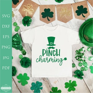 Pellizcar Encantador SVG, St. Patrick's Day Camisa svg, svg For Cricut, svg para camiseta, Valentine Shirt svg, Cut File, Archivos para Cricut