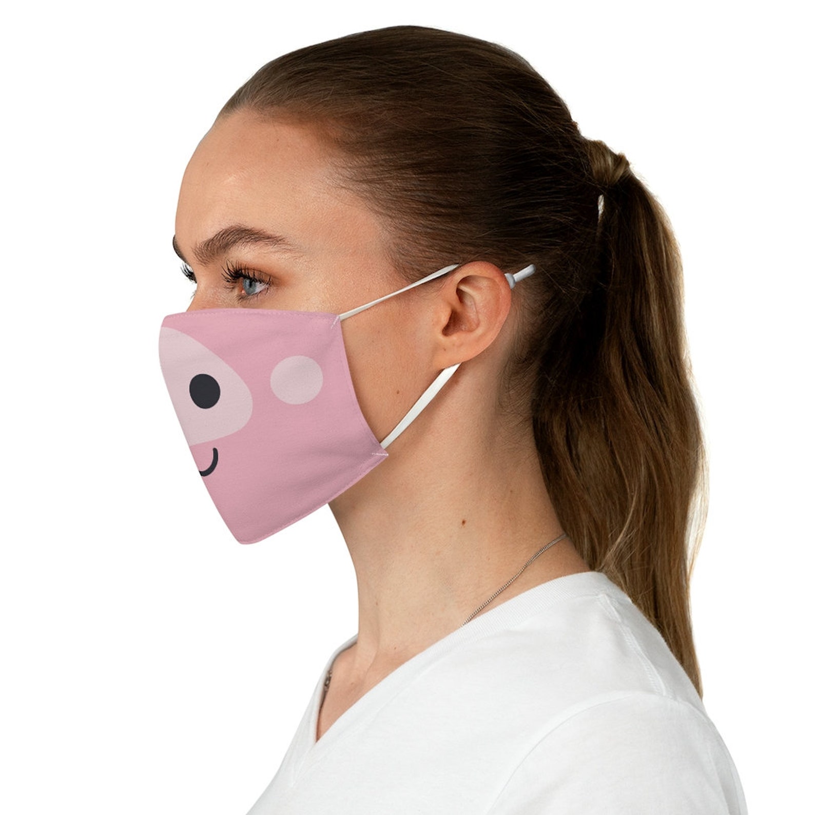 Halloween Pig Face Mask Cute Pig Costume Miss Piggy Peppa Etsy
