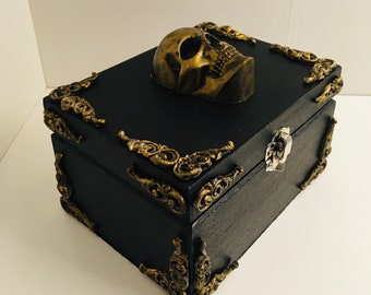 Gothic Home Decor Gothic Gift Dracula Box Gothic Housewarming Gift Gothic Keepsake Box Dracula Dracula Inspired Jewelry Box
